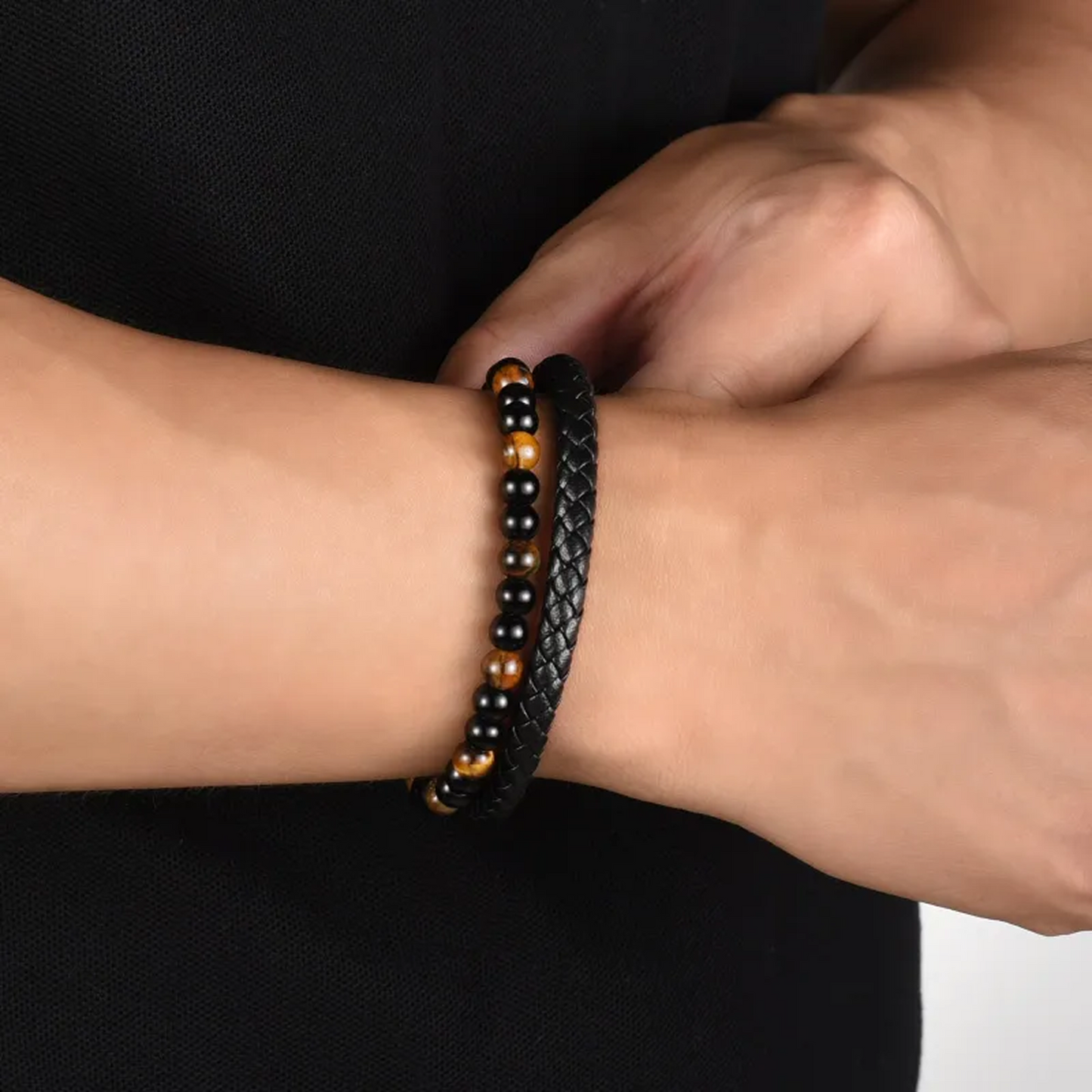 Schild des Sohnes – Tigeraugen-Armband