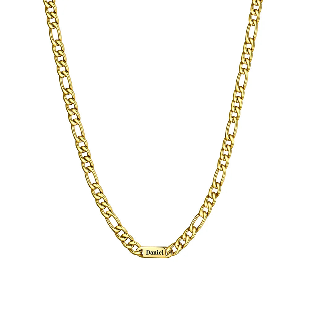 Individuelle Cuban-Link-Namenskette