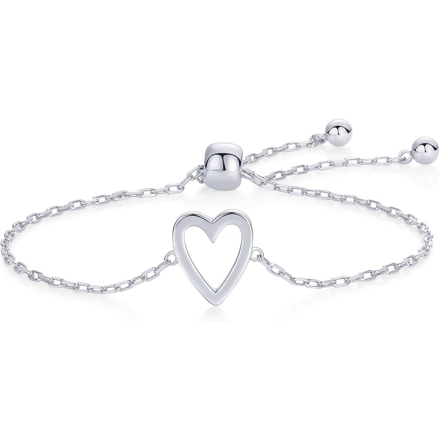 Geteilte-Herzen-Armband-Set