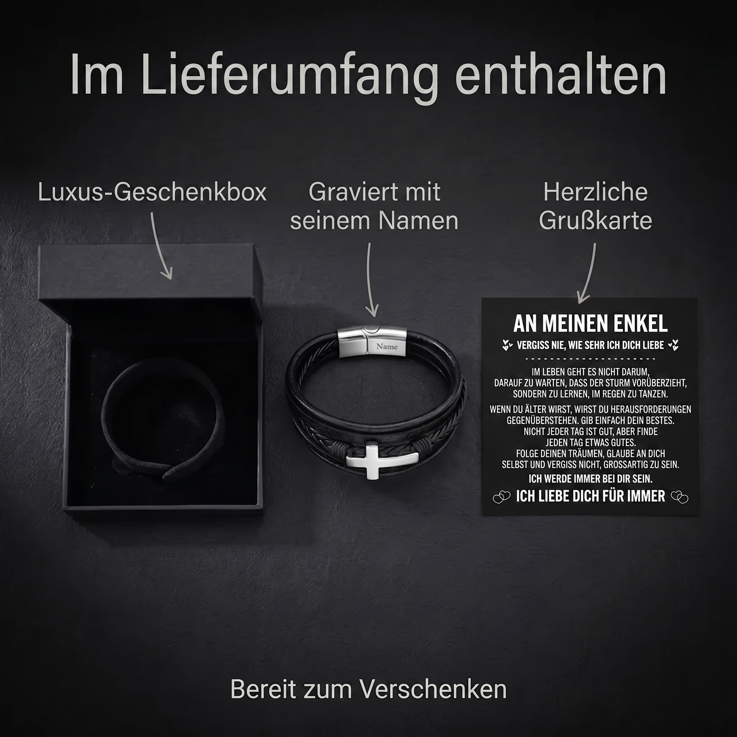 Ewiger Beschützer – Armband für deinen Enkel