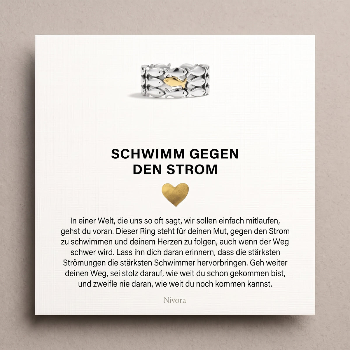 Fischring „Immer weiter"