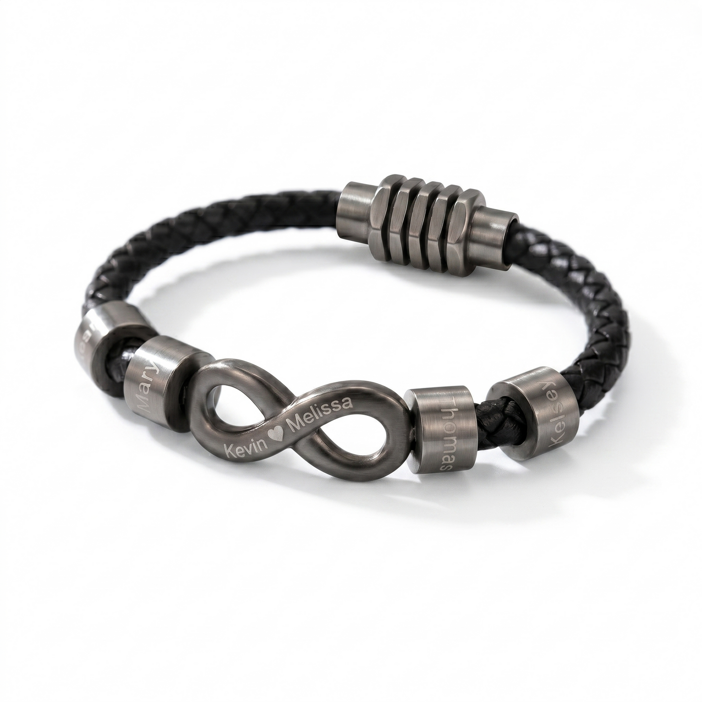 Infinity-Armband mit Gravur