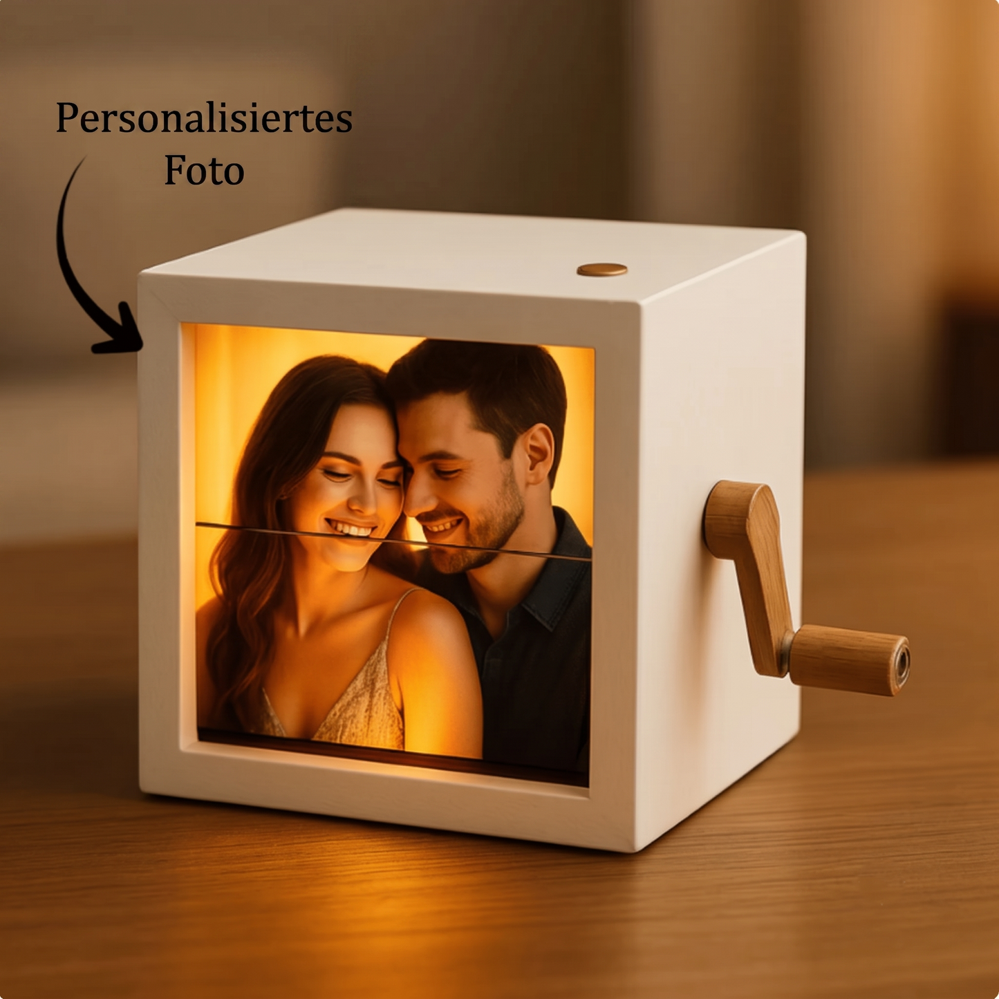 Leuchtende Erinnerungsbox