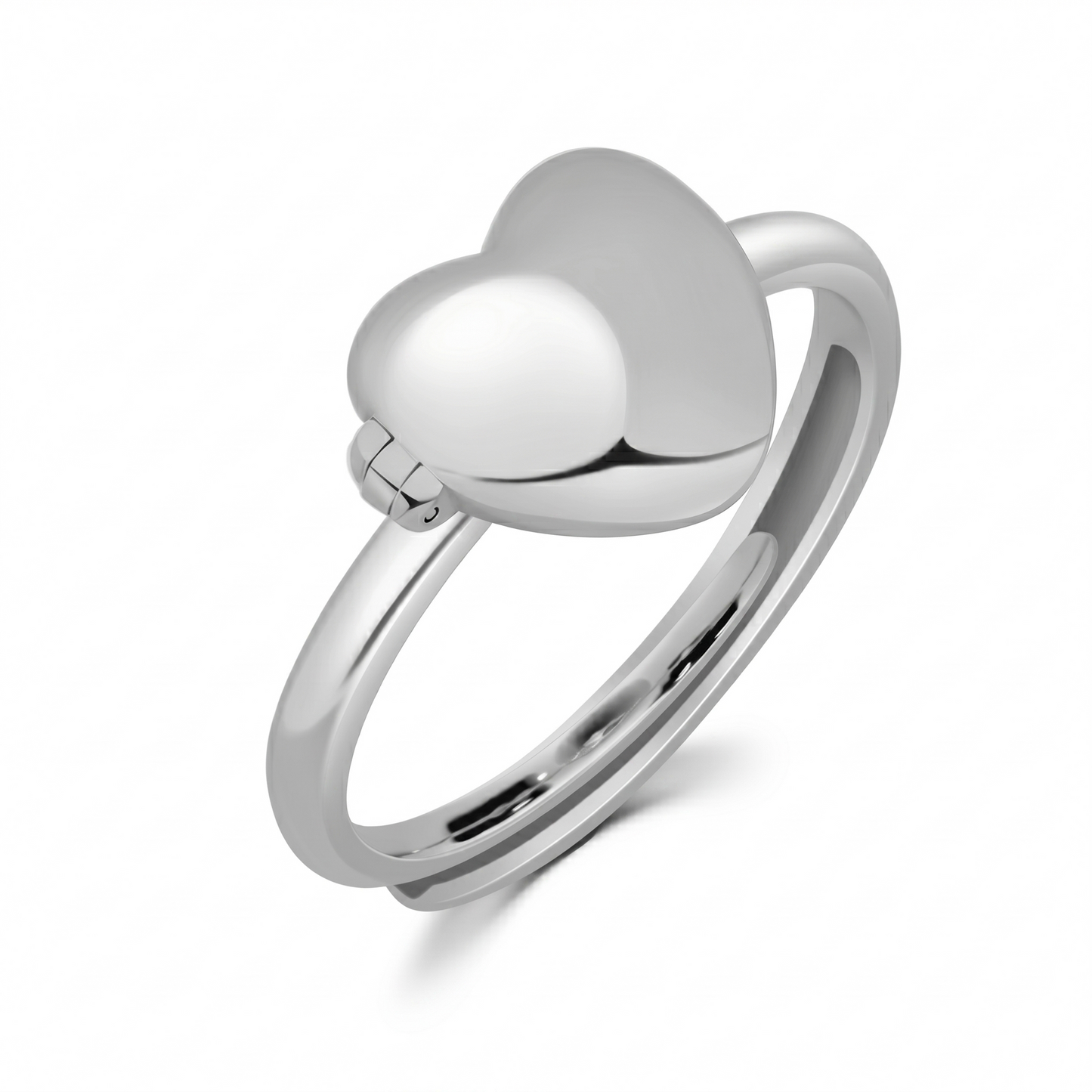 Herz-Medaillon-Ring