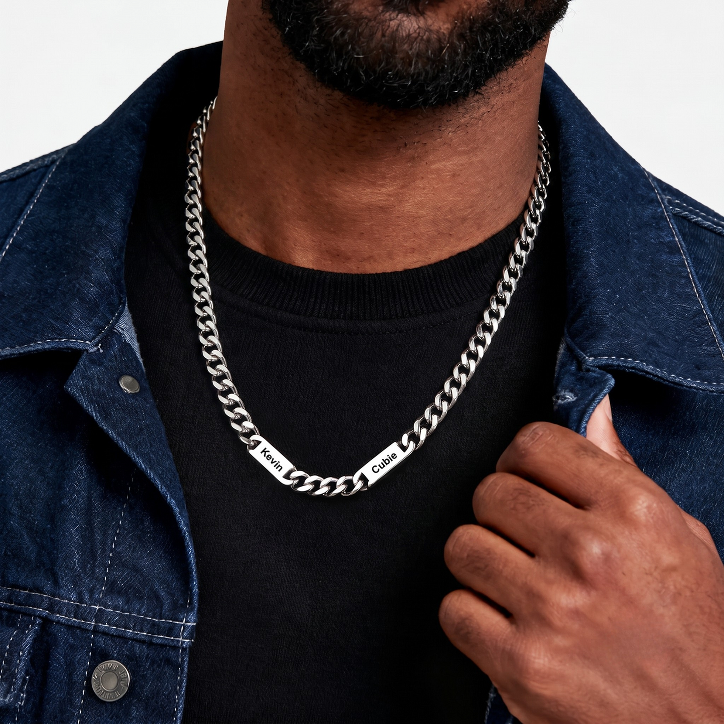 Individuelle Cuban-Link-Namenskette