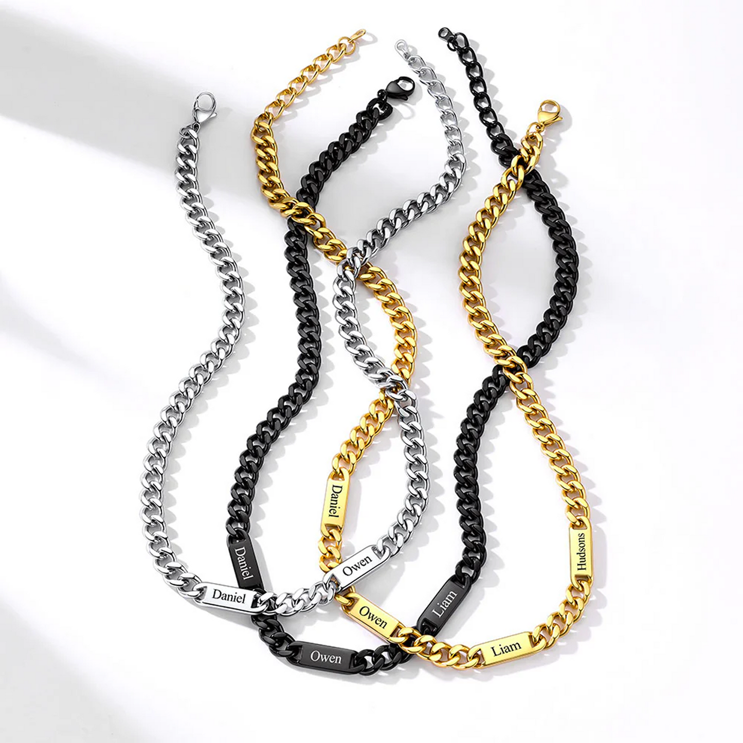 Individuelle Cuban-Link-Namenskette