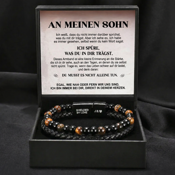 Schild des Sohnes – Tigeraugen-Armband