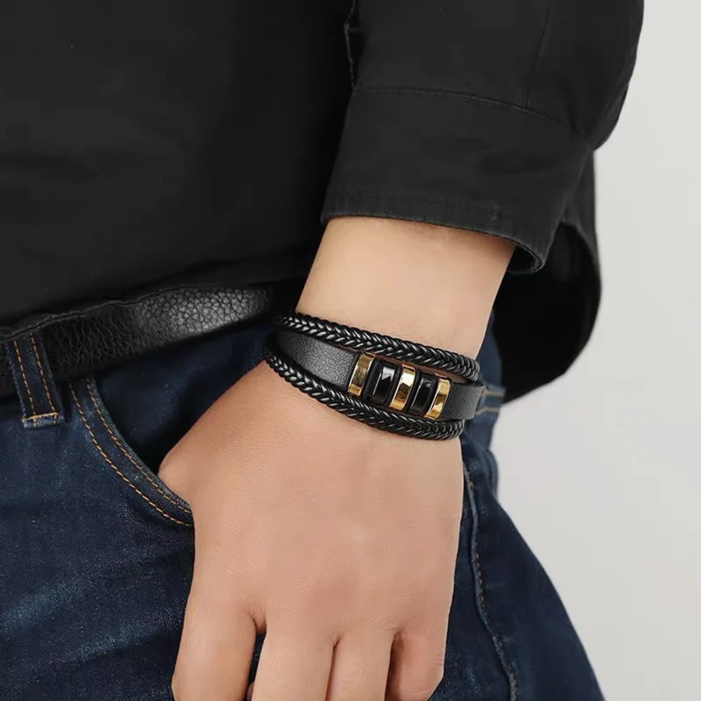 Für meinen Sohn – Armband „Nie allein"