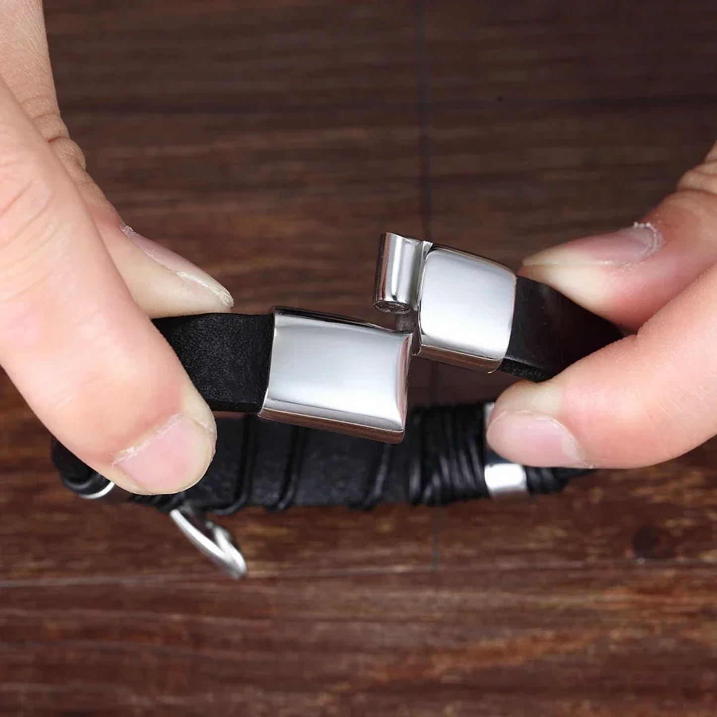 Für meinen Sohn – Armband „Nie allein"