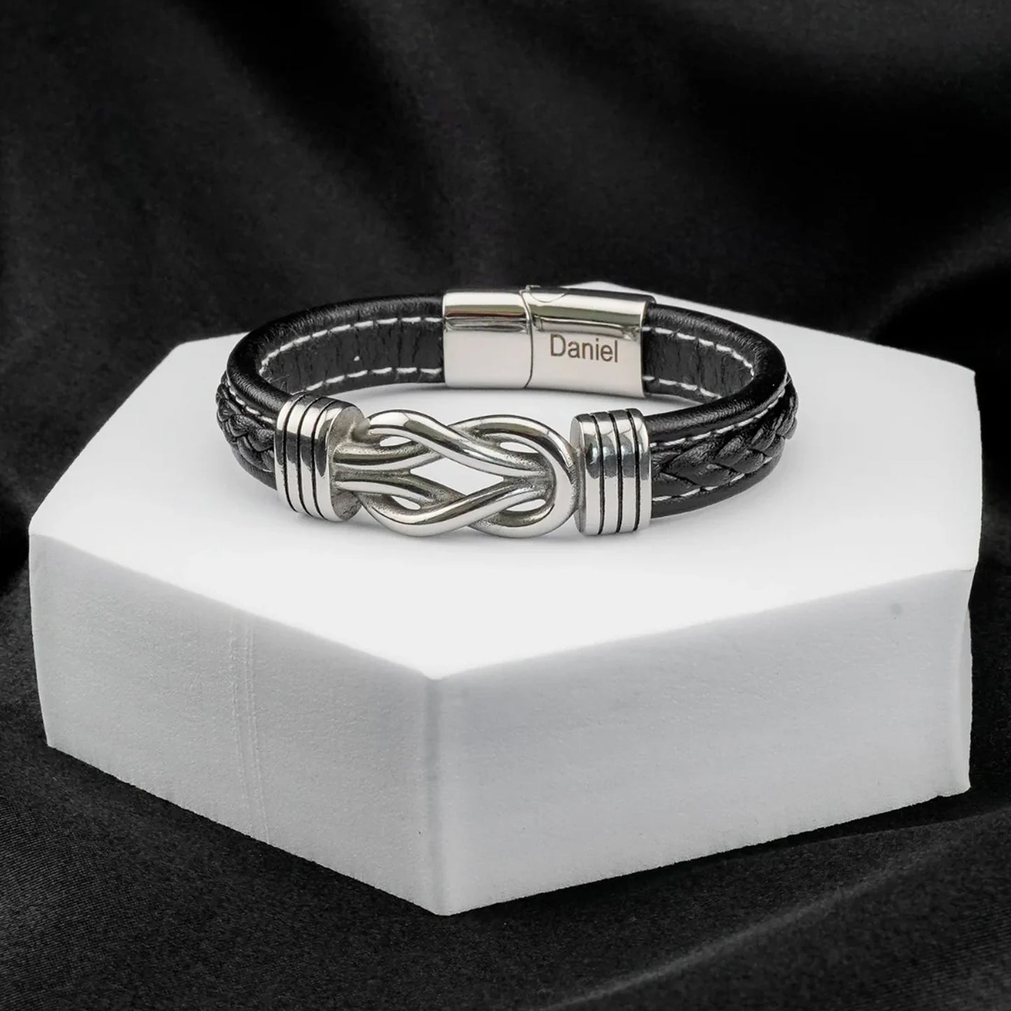 „Für meinen Sohn“ graviertes Armband