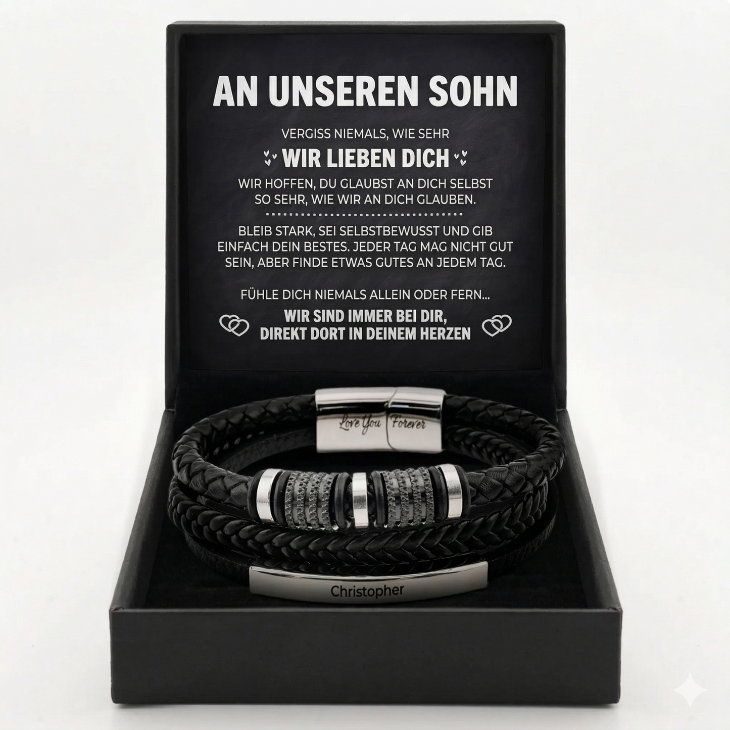 Immer Verbunden – Armband für Sohn